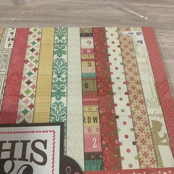 Echo Park "This And That" Papercraft Scrapbooking Junk Journaling Kit - Picture 7 of 7